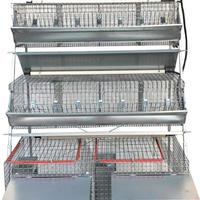 Gabbia Conigli a 3 Piani Mista fattrici e ingrasso