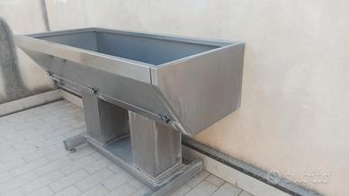 vasca in acciaio inox per toelettatura animali