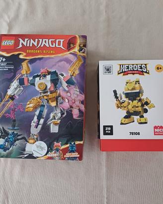 lego ninjago dragon rising + heroes