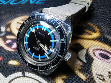 orologio vintage Diver Arvor meccanico 