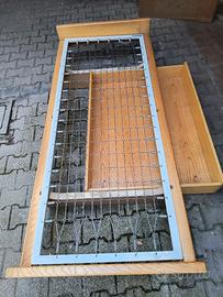 Letto, rete, con cassettone