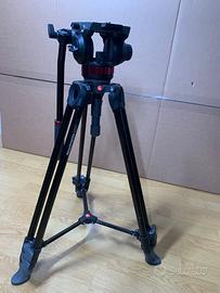 Cavalletto video Manfrotto MVT502AM + MVH502AH