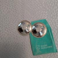 copri capezzoli d'argento