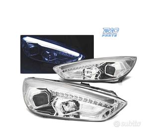 FARI TRU DRL FORD FOCUS MK3 15-18 CROMATI CON FREC