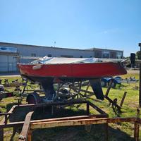 Barca a vela Yngling classe olimpica