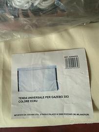Tenda universale per gazebo 3x3