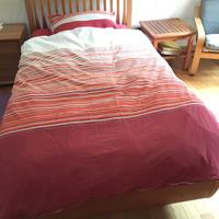 letto singolo+materasso 100larg.x195Lungx25 alt cm