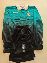 Maglia completo arbitro storica ufficiale AIA FIGC