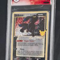 Umbreon Gold S. italiano Gran Festa GRAAD 9 no PSA