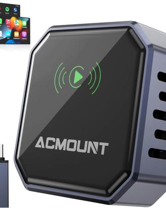 Adattatore CarPlay Android Auto wireless USB Type