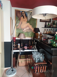 Lampada piantana ad arco vintage