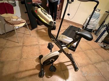 Cyclette, vogatore, panca