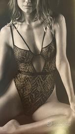 Body perizoma sottogiacca NUOVO Aubade nero lurex