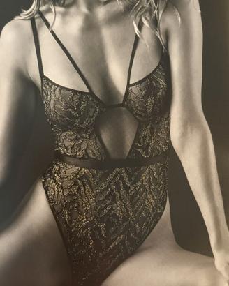 Body perizoma sottogiacca NUOVO Aubade nero lurex