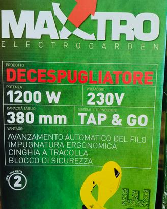 decespugliatore elettrico 