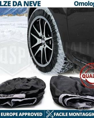 Calze da Neve per Saab 9-5 OMOLOGATE Italia Europa