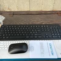 Tastiera e mouse  wireless