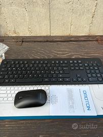 Tastiera e mouse  wireless