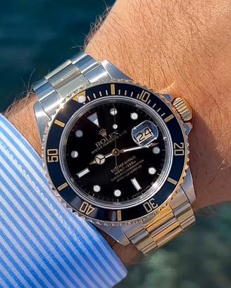 Rolex Submariner Ref. 16803 Oro Acciao FULL SET
