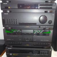 Impianto Hi-Fi Philips 9510 comprese 2 casse