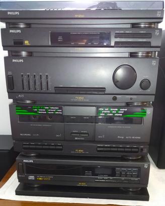 Impianto Hi-Fi Philips 9510 comprese 2 casse