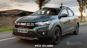 Dacia sandero musata frontale ricambi nuovo modell