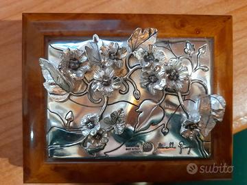 COFANETTO PORTAGIOIE RADICA+ARGENTO MARELLO GIORGI