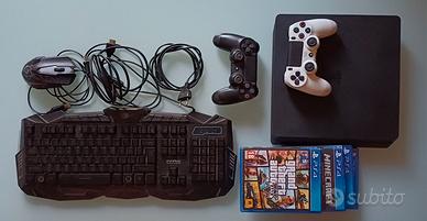 PS4 + ACCESSORI + GIOCHI