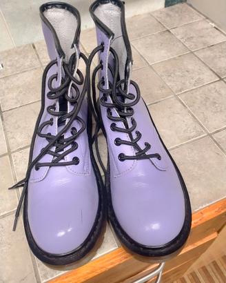 Stivale tipo anfibio lilla 40