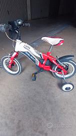 bicicletta bambino con rotelle 