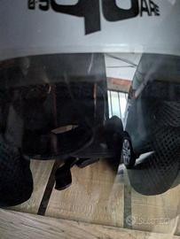 casco yet con schermo trasparente 