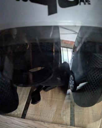 casco yet con schermo trasparente 