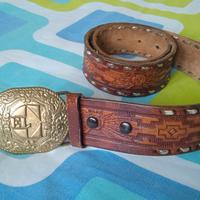 Cintura con fibbia El Charro vintage