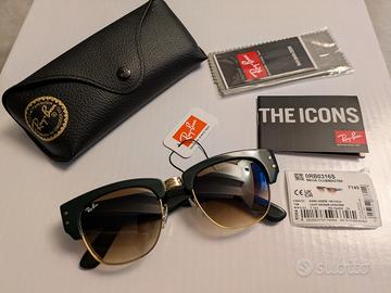 Ray-Ban 0361S Mega club master dark green 1368/31