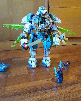 lego robot del ninja verde