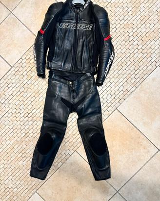 Dainese tuta divisibile pelle 48