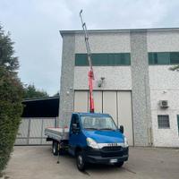 Iveco Daily 35C11 Cassone con Gru Nuova 3 sfili