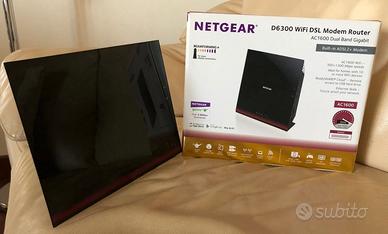 NETGEAR AC1600 MODEM ROUTER VDSL/ADSL MOD. D6300