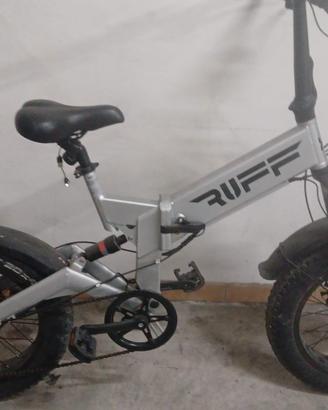 Bici elettrica pieghevole RUFF fat bike