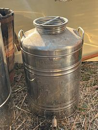 Contenitore olio acciaio inox 50 litri