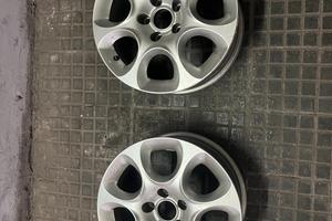 Coppia Cerchi in Lega 16 Originali AlfaRomeo 147 /
