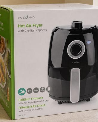 Friggitrice ad aria Nedis 2,4 L – Nuova, mai utili