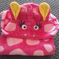 Poncho giraffa per bambina
