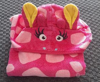 Poncho giraffa per bambina