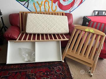 LETTINO BAMBINO CON MATERASSO