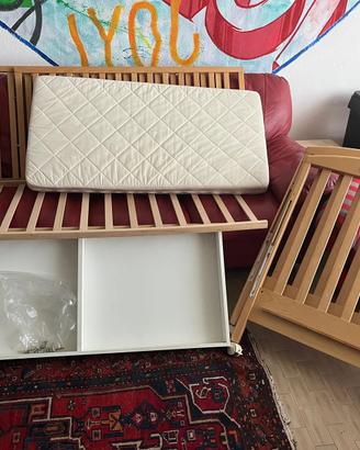 LETTINO BAMBINO CON MATERASSO