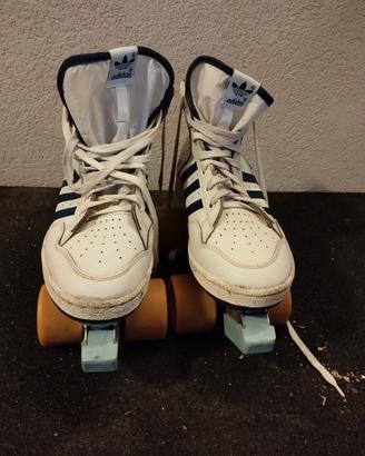 PATTINI A ROTELLE ADIDAS VINTAGE ORIGINALI