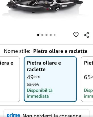 Griglia pietra ollare bistecchiera 