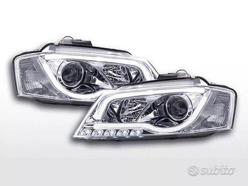 Fanali anteriori cromati per AUDI A3 8P 3 5 porte