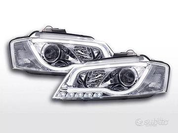 Fanali anteriori cromati per AUDI A3 8P 3 5 porte